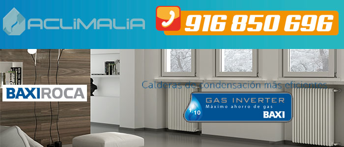 Ahorrar calefaccion con calderas de gas BaxiRoca